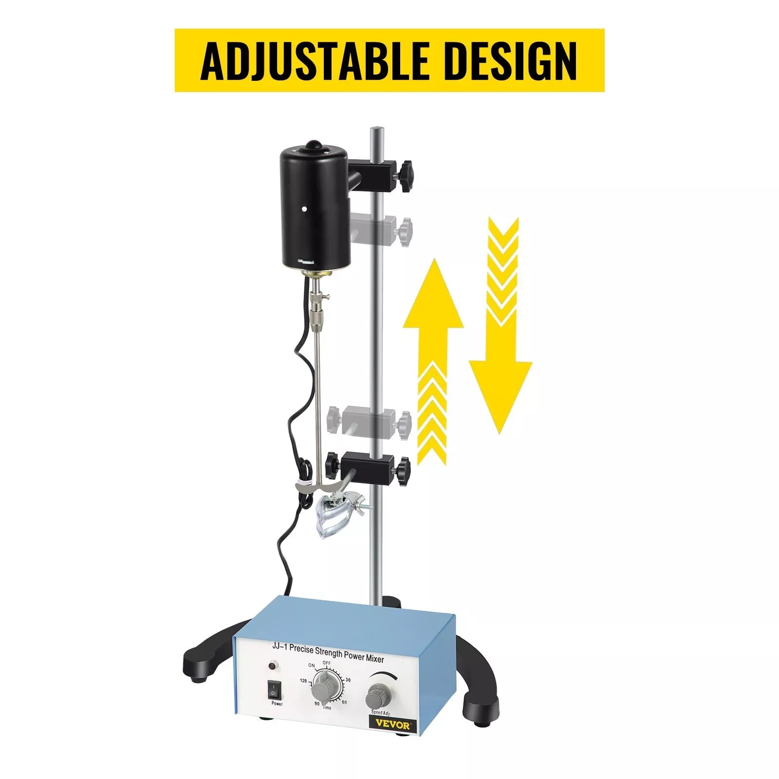 Electric Overhead Stirrer Mixer Variable Speed 100w