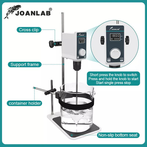Overhead Stirrer Electric 20L Lab Stirrer Digital Overhead Stirrer OS-30S