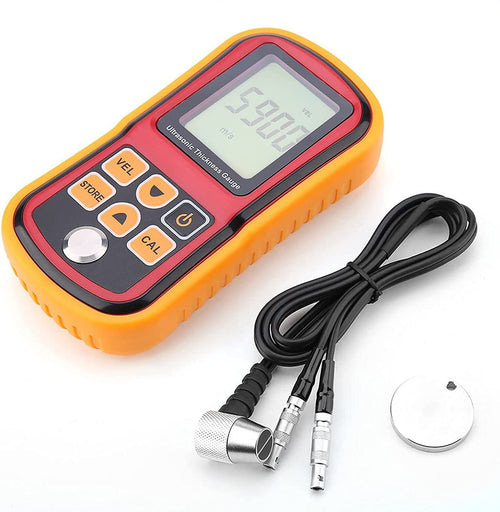 Thickness Gauge Ultrasonic Meter Auto Calibration Measure 1.2 - 225.0mm RZ GM100 Benetech