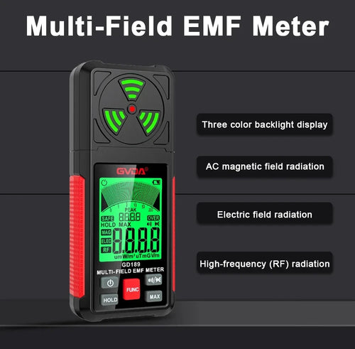 EMF Meter Electromagnetic Field RF Radiation Detector Meter Tester GD189