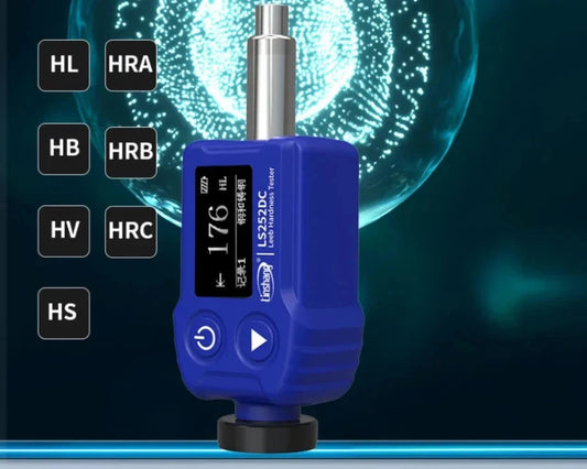 Leeb Hardness Tester Professional Durometer Impact Device Convert HRA/HRB/HRC