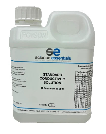 Conductivity EC Calibration Solution 1L ( 12.88 mS/cm ) - 1000ml Standard