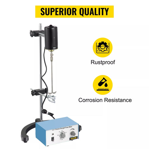 Electric Overhead Stirrer Mixer Variable Speed 100w
