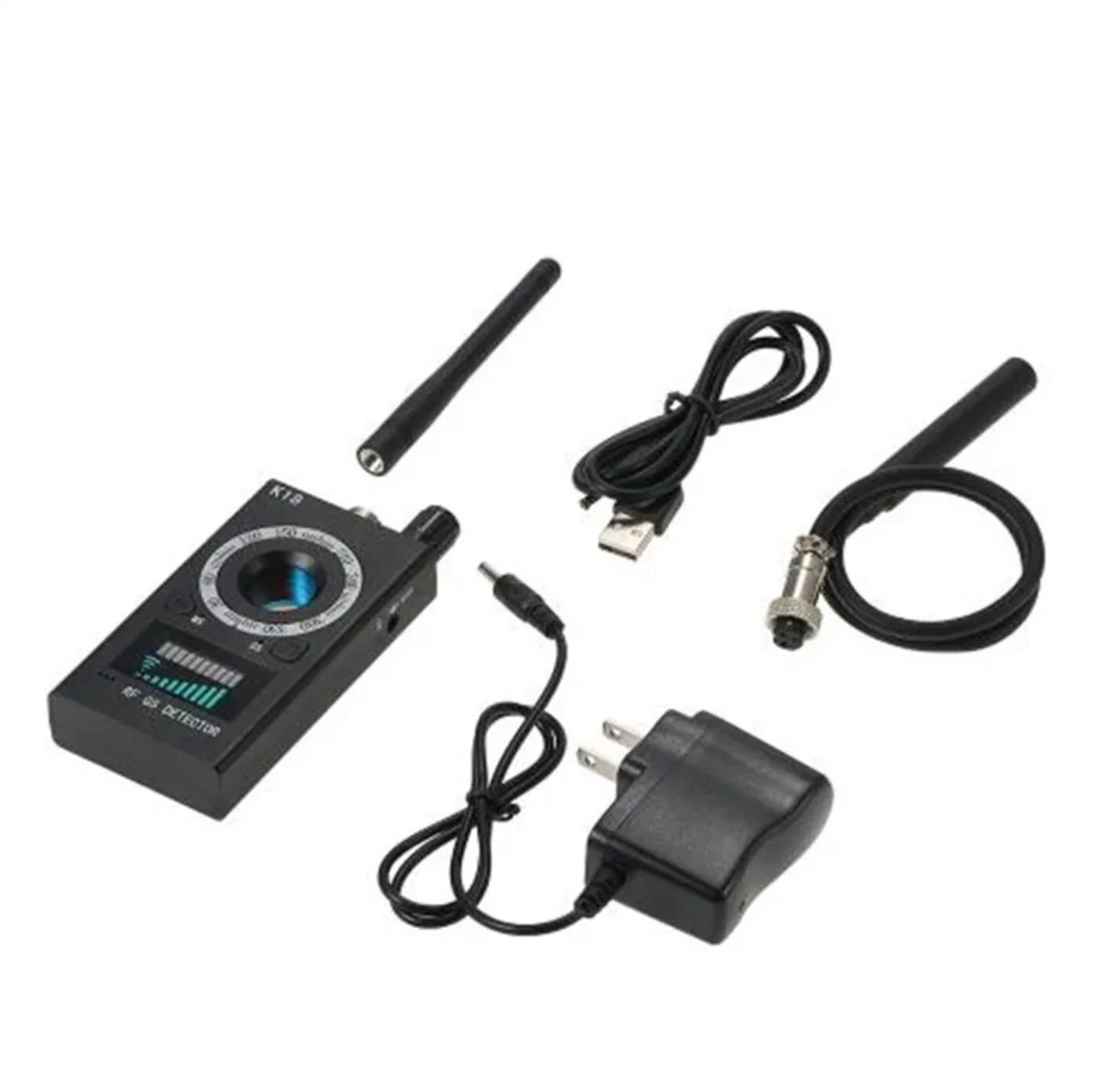 RF Detector GSM GPS Camera Eavesdropping Detecting Device Pro Version K18
