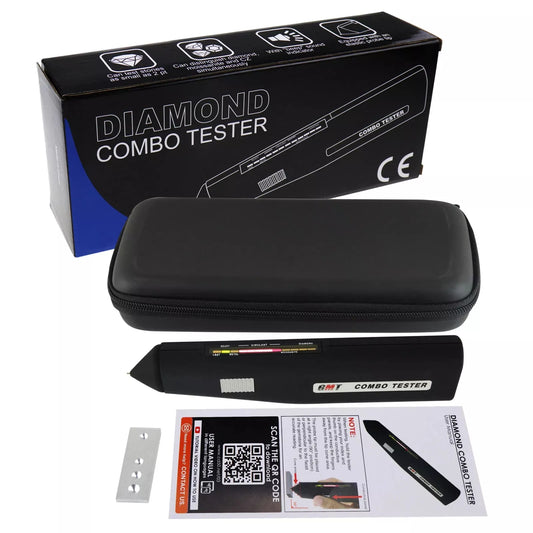 Diamond & Moissanite Diamond Tester Jeweler Tool Tests Via Ultraviolet UV Light For Fakes