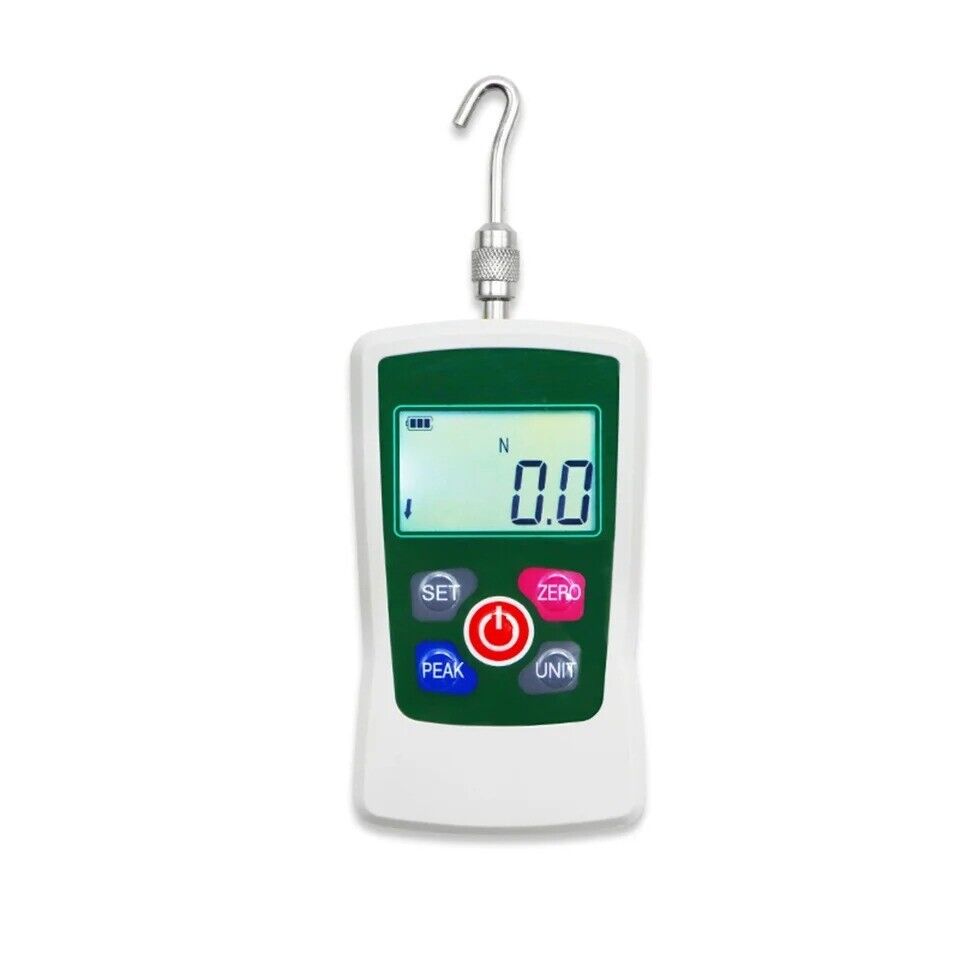 Dynamometer Digital Force Gauge Meter Push Pull Measurement Device 0 to 50 N