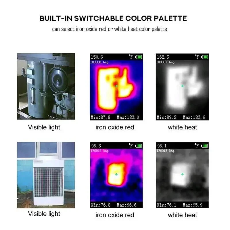 IR Infrared Thermal Imager 2 inch display Handheld Digital 32x32 Thermography Camera HT-175