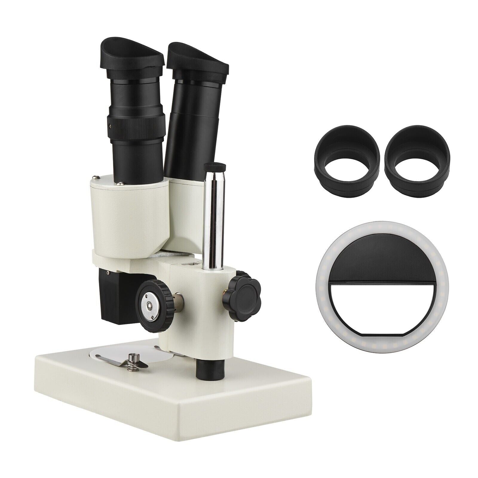 Microscope Binocular Stereo 20X 40X Laboratory Scope With LED Light So