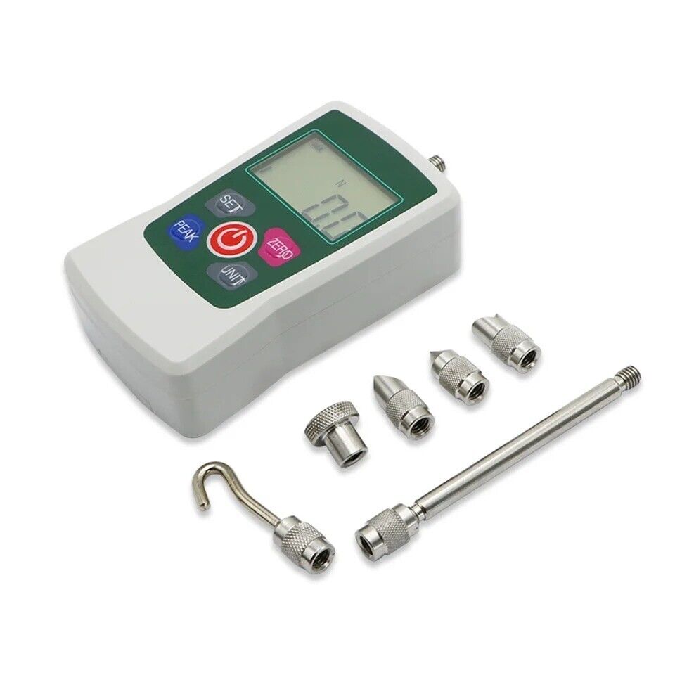 Dynamometer Digital Force Gauge Meter Push Pull Measurement Device 0 to 200 N