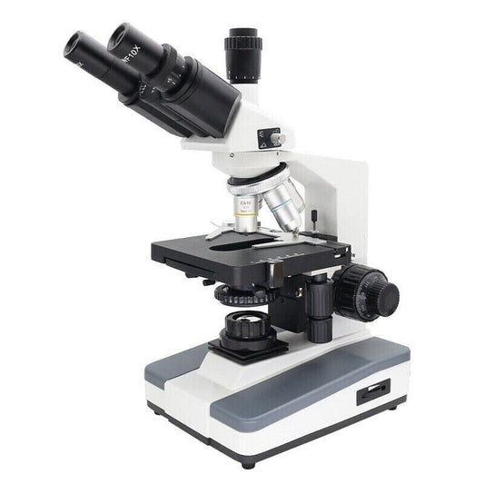 Trinocular Compound Microscope 40X-1600X Professional Lab Biological Microscope
