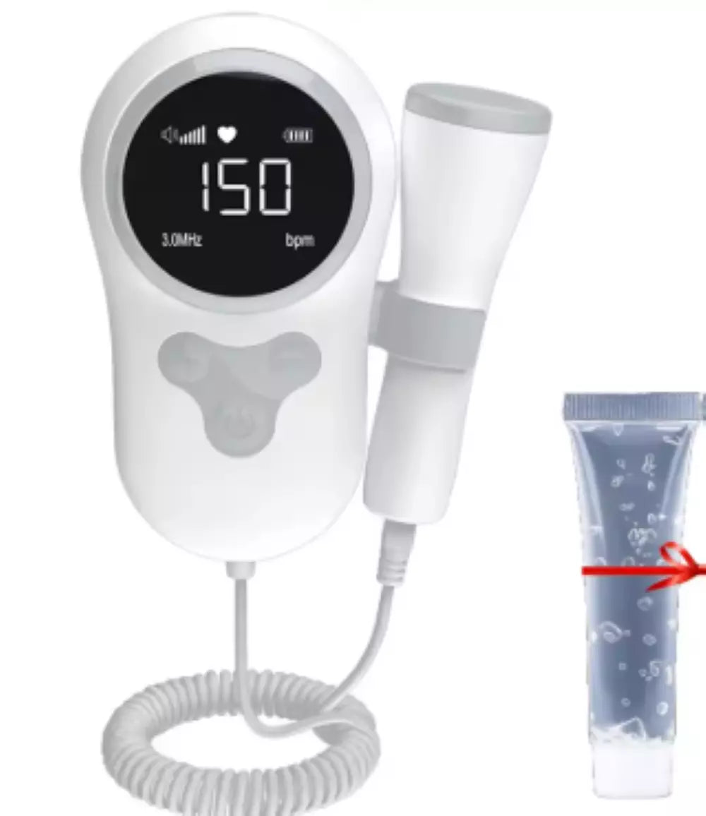 Fetal Doppler Baby Monitor Doppler for Pregnant Women No Radiation 3MHZ