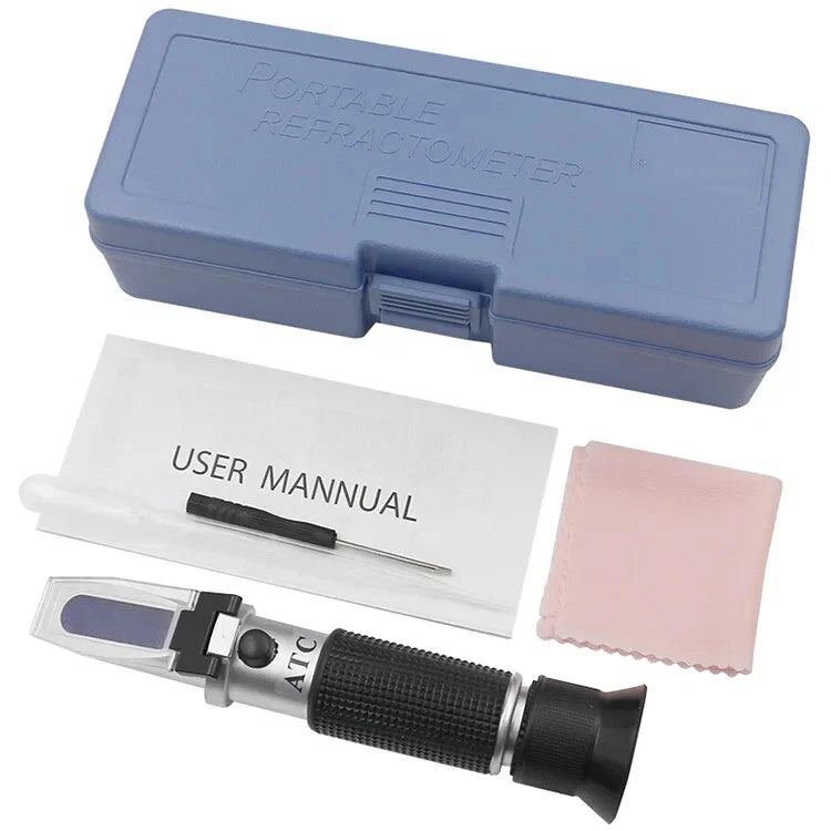 Oil Refractometer Test Emulsion Concentration Anti-rust Cutting Tester M-10 & MDT