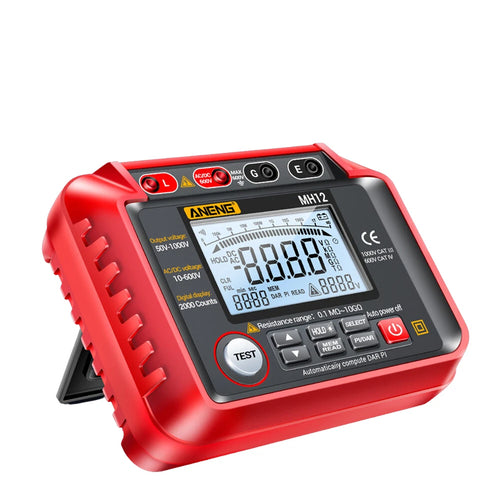 Insulation Resistance Meter Digital Megohmmeter Volt Tester Megger Voltmeter