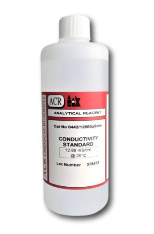 Conductivity EC Calibration Solution ( 12.88 mS/cm ) - 500ml Standard