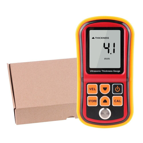 Thickness Gauge Ultrasonic Meter Auto Calibration Measure 1.2 - 225.0mm RZ GM100 Benetech