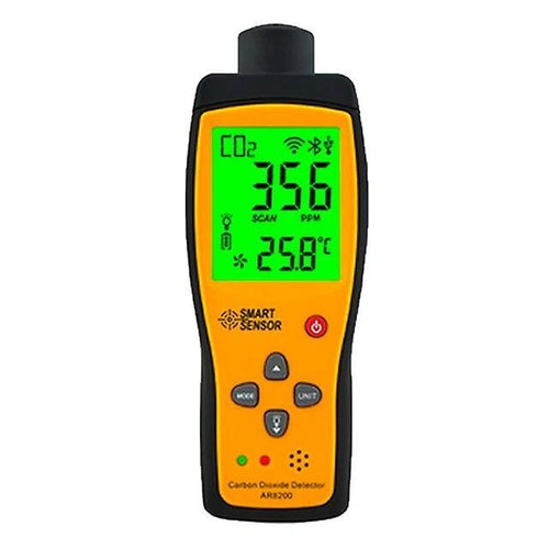 Carbon Dioxide CO2 Meter Tester Detector & Temperature 350~9999PPM