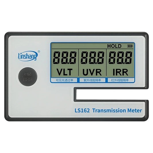 Window Film Tint Meter Glass IR UV VL Infrared Visible Light Tester LS162