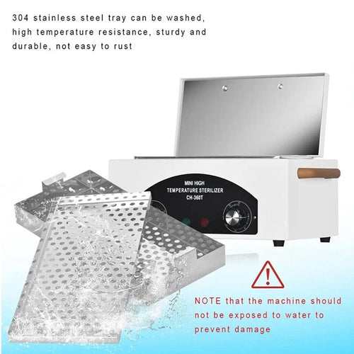 Autoclave 2L Medical Dry Heat Sterilizer Disinfection Machine 220V