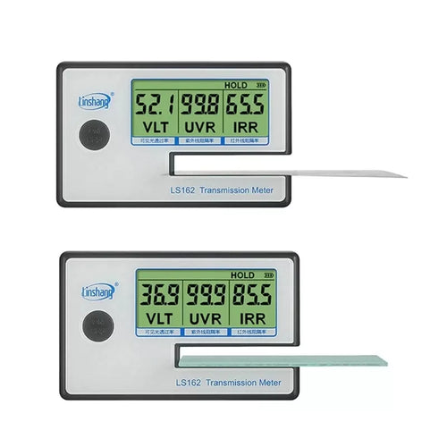 Window Film Tint Meter Glass IR UV VL Infrared Visible Light Tester LS162