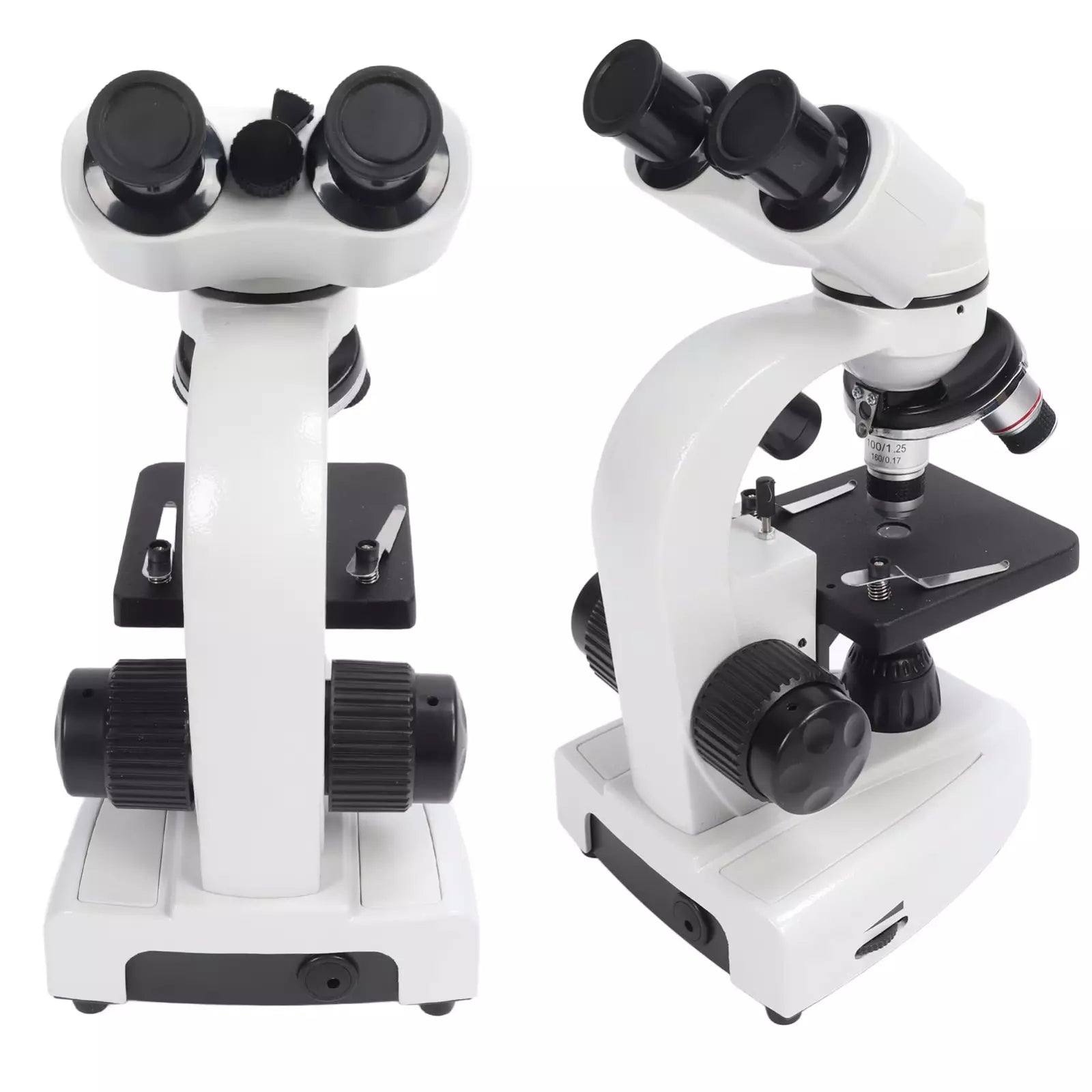 Microscope Binocular Biological 40x-5000X Magnification LED Light