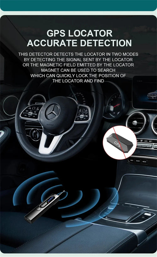 RF Detector GSM GPS Camera Eavesdropping Detecting Tracking Device  X13