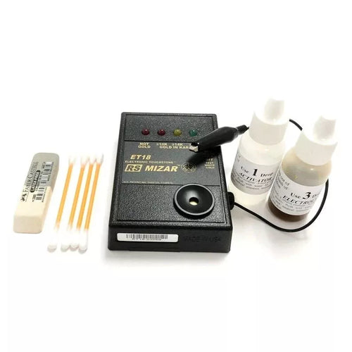 Electronic Gold and Platinum Tester 10k-14k-18K For Fake Gold Testing RS Mizar ET-18