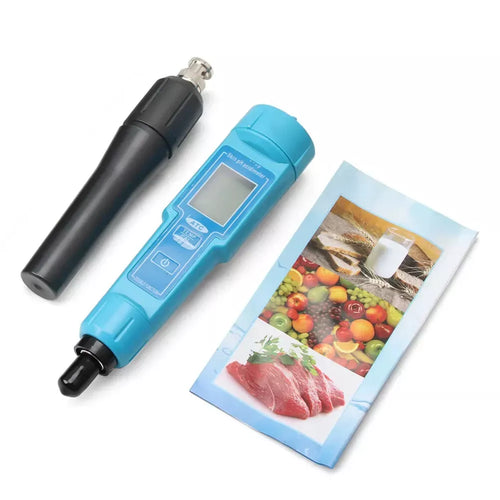 pH Meter Measures 0-14 Spear Tip Tests Tester Aquariums Hydroponics Pools Aquaponics Urine