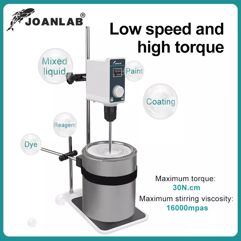 Overhead Stirrer Electric 20L Lab Stirrer Digital Overhead Stirrer OS-30S