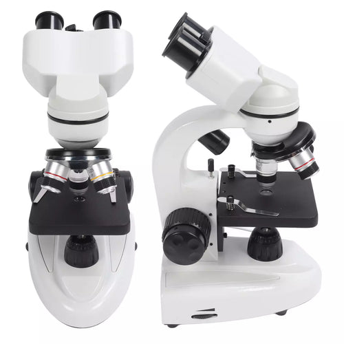 Microscope Binocular Biological 40x-5000X Magnification LED Light