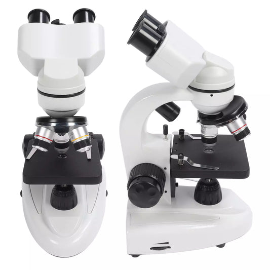 Microscope Binocular Biological 40x-5000X Magnification LED Light
