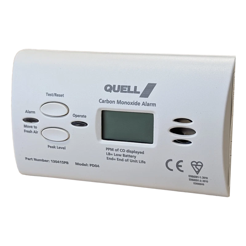 CARBON MONOXIDE ALARM CO GAS MONITOR DETECTOR GAUGE PD04