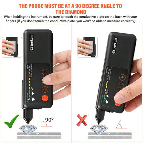 Diamond Tester Jeweler Tool Portable Gemstone Testing Device KD-MD1
