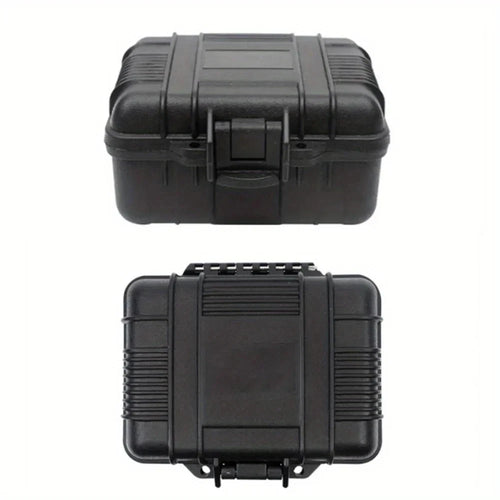 Waterproof Hard Tool Case with Foam Insert Small Storage Box 125x105x73mm