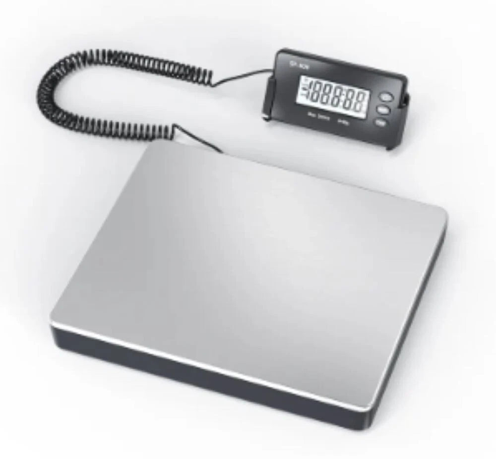Scale Digital Floor Postal Electronic  Weigh 150KG x 50g AC Power Adaptor SF-808