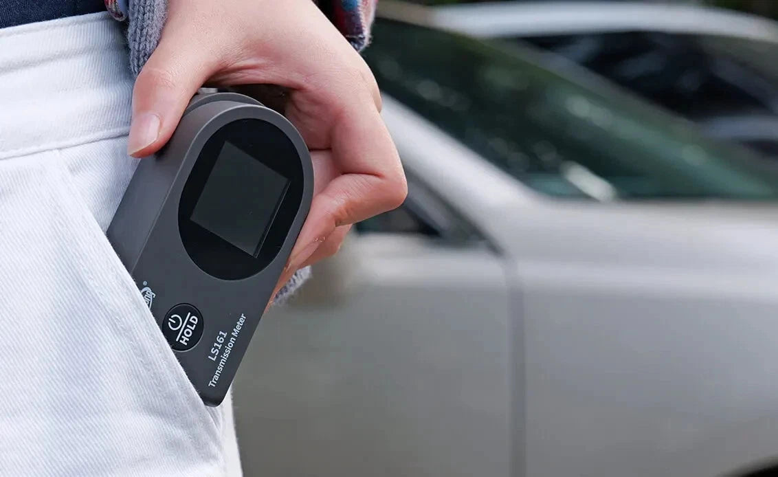 Window Film Tint Meter IR UV VL Infrared Visible Light Tester LS161