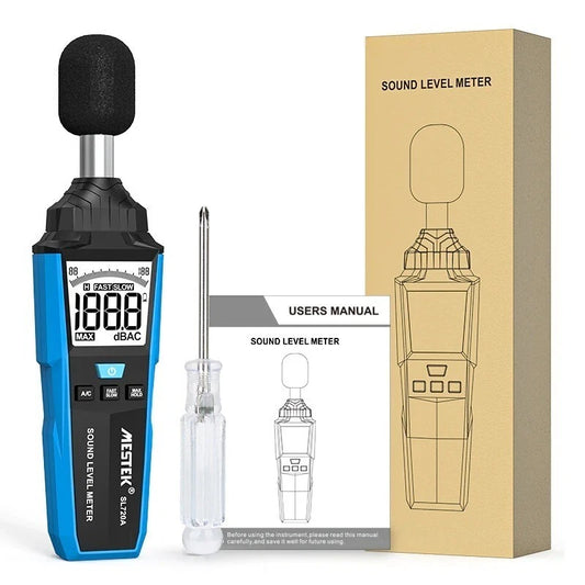 Sound Meter Noise Monitor Tester Sound Detector Decibel 30-130dB
