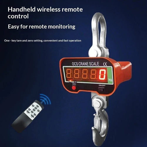 Scale Hanging LCD Digital 5000KG 5T High Precision Portable Crane scale