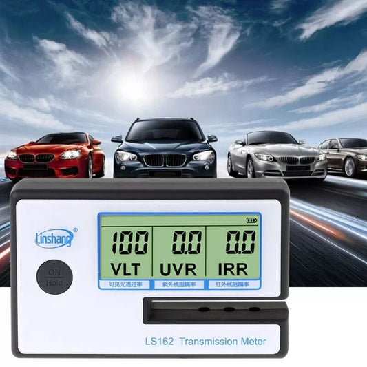 Window Film Tint Meter Glass IR UV VL Infrared Visible Light Tester LS162