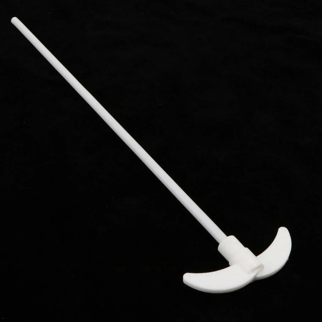 PTFE Electric Stirring Rod 400mm x 85mm Overhead Stirrer Mixer Shaft for Lab