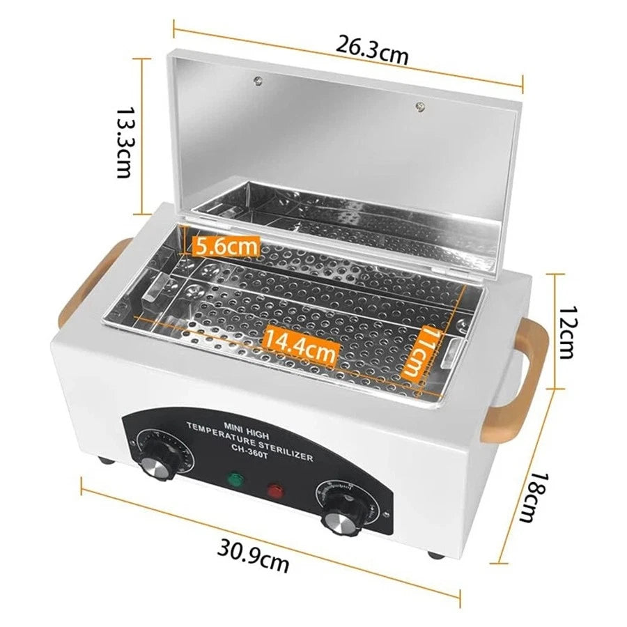 Autoclave 2L Medical Dry Heat Sterilizer Disinfection Machine 220V