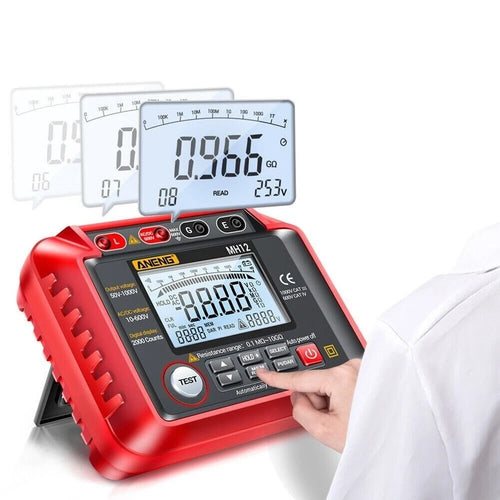 Insulation Resistance Meter Digital Megohmmeter Volt Tester Megger Voltmeter