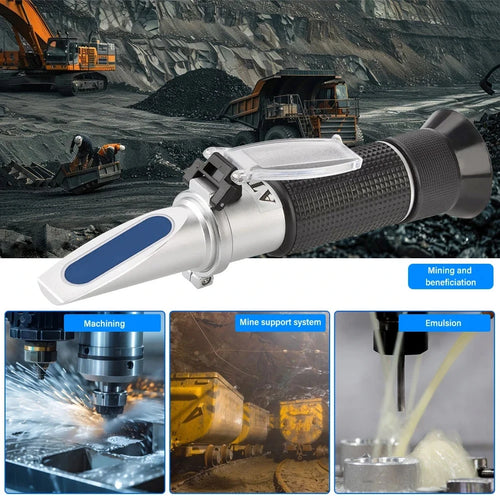 Oil Refractometer Test Emulsion Concentration Anti-rust Cutting Tester M-10 & MDT