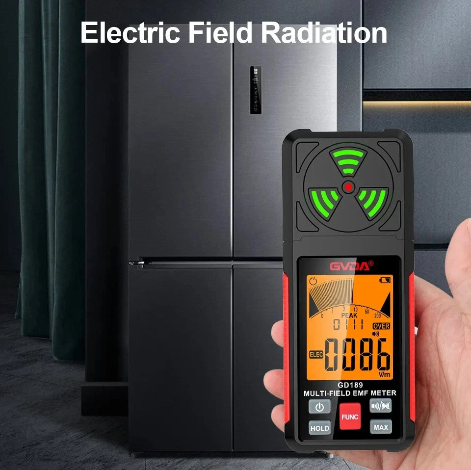 EMF Meter Electromagnetic Field RF Radiation Detector Meter Tester GD189