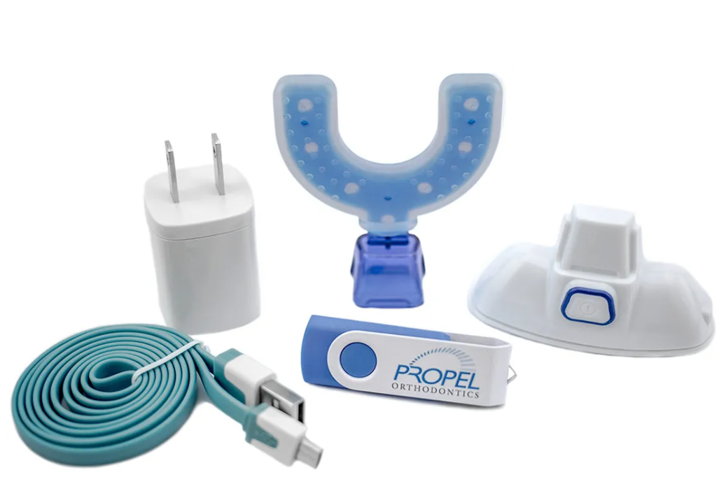 Teeth Orthodontic Braces and Aligner Vibration Treatment Technology De