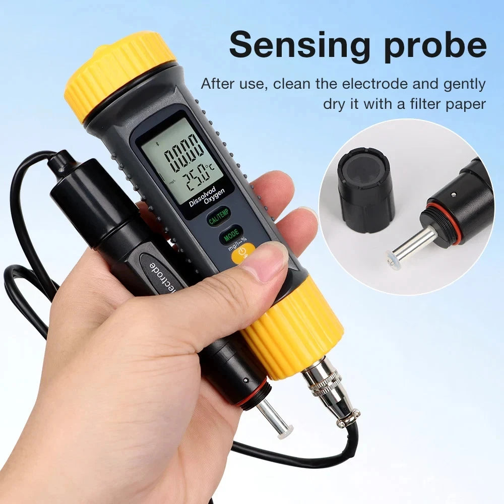Dissolved DO Oxygen Meter Tester Measures Blue Tooth  ATC  Temp Range 0-20mg/l DO-BT188
