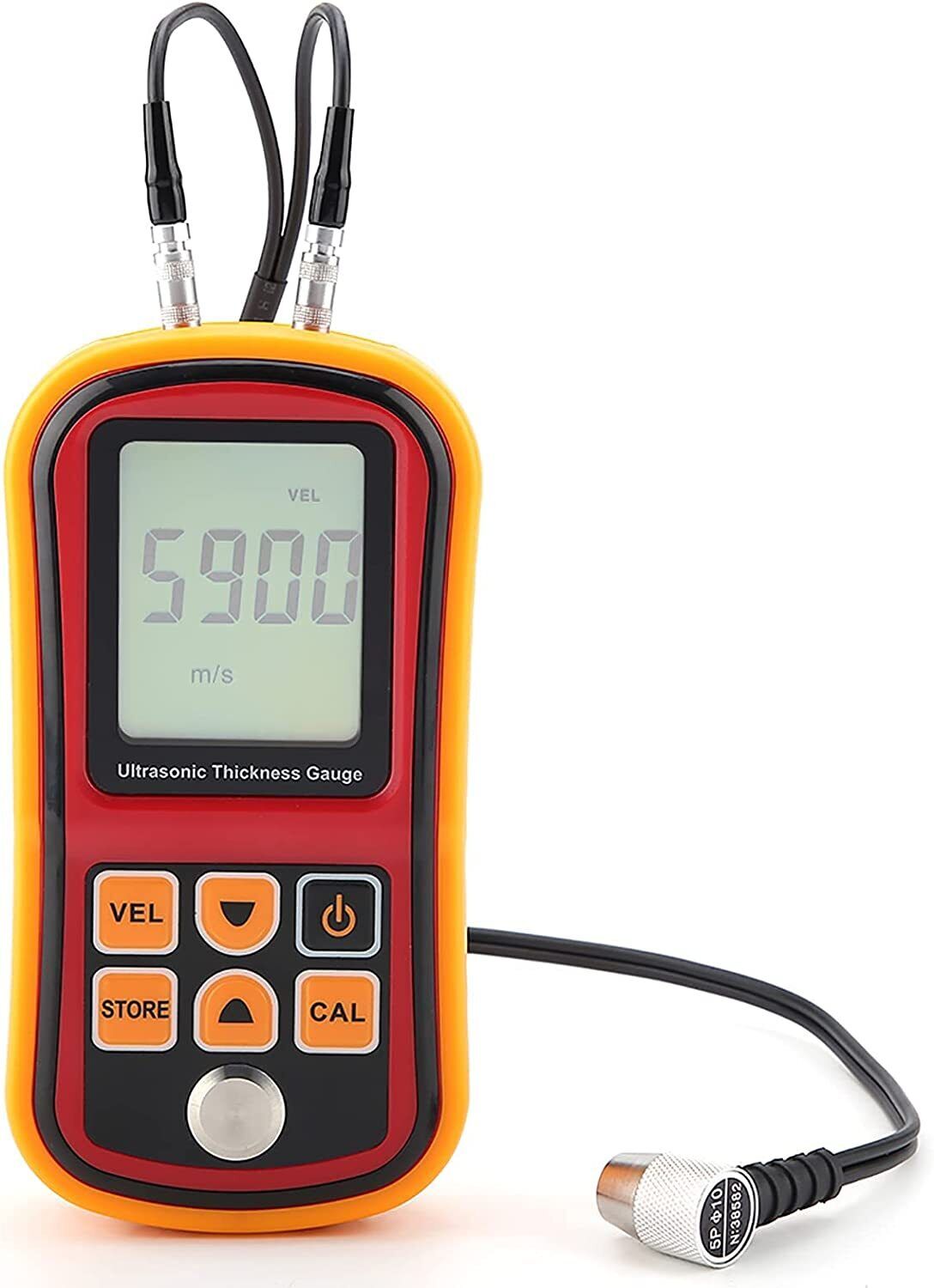 Thickness Gauge Ultrasonic Meter Auto Calibration Measure 1.2 - 225.0mm RZ GM100 Benetech