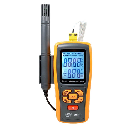 Humidity & Temperature Hygrometer Meter Tester Reader Measures LCD GM1361