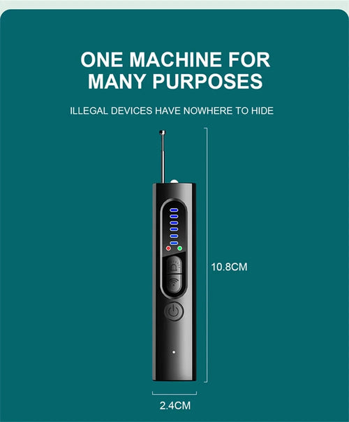 RF Detector GSM GPS Camera Eavesdropping Detecting Tracking Device  X13