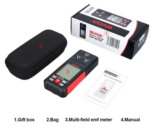 EMF Meter Electromagnetic Field RF Radiation Detector Meter Tester GD189