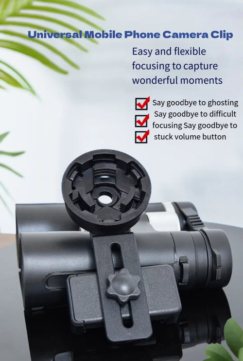 Microscope Telescope Binoculars Phone Adapter Smartphone Scope Mount Holder MCH-02